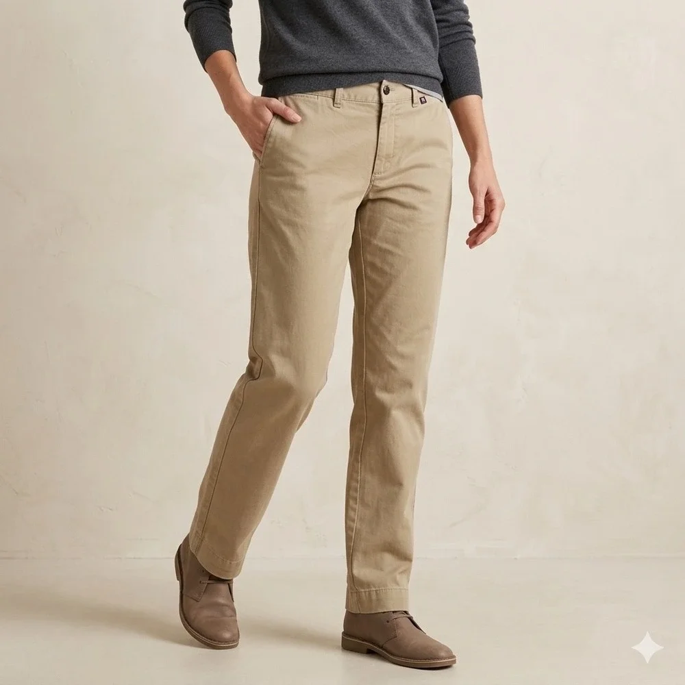 Victorinox Chino Pants 34 Cotton Classic Quiet Luxury Gorpcore Utility Khaki